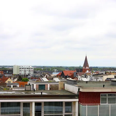Apartmán Strandnahe Ferienwohnung, Zentral Gelegen, Ost-balkon, Andreas Dirks-str. 2